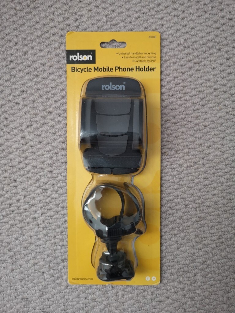 rolson bicycle mobile phone holder